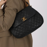 Chanel 2012 Quilted Caviar Country Chic Flap Messenger Bag BGHW