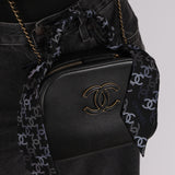 Chanel CC Silk Bandeau Scarf