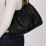 Gucci Nappa Cabas Gathered Hobo