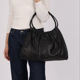 Gucci Nappa Cabas Gathered Hobo