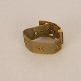 Chanel 1994 Mesh Belt Bracelet 24K GP
