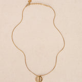 Dior Denim Pendant Necklace