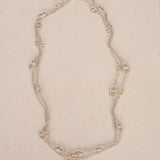 Hermès Sterling Silver Farandole Necklace 160 Necklace