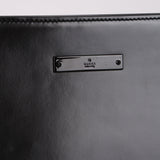 Gucci Leather Lucite Handle Frame Bag