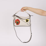 Limited Edition Loewe x Joe Brainard 10th Anniversary Pansies Small Puzzle Bag