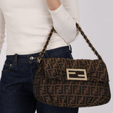 Fendi Zucca Chain Mia Flap