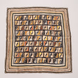 Fendi Logo Multi Print Scarf