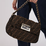 Fendi Zucca Chain Mia Flap