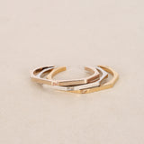 Fendi FF 3 Piece Bracelet Cuff Set