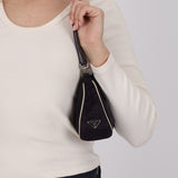 Runway Prada 2000 Tessuto 3D Rose Applique Pochette