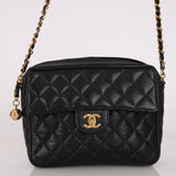 Chanel Small Coco Crush Camera Caviar Bag 2000s 24K GP