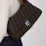 Rare Fendi Zucca Mama Stretch Baguette