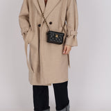 Ultra-Rare Chanel 1997 Caviar Turnlock Rectangular Mini Vanity Bag 24K GP