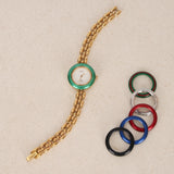 Gucci Multicolor Bezel Play Bead Watch