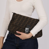 Rare Fendi Zucca Mama Stretch Baguette