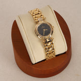 Rare Fendi Orologi 770L Gold Black FF Dial Watch, 26mm