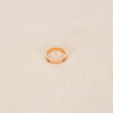 Cartier 18K Rose Gold Diamond Mini Love Ring, Size US 4.5