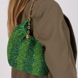 Limited Edition Loewe Mini Watermelon Beaded Squeeze Bag