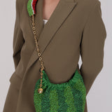Limited Edition Loewe Mini Watermelon Beaded Squeeze Bag