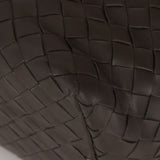 Bottega Veneta Small Intrecciato Cabat Tote Dark Taupe