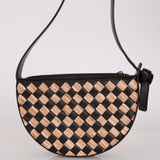 Limited Edition Bottega Veneta Sunrise Bag Fondant Intrecciato and Natural Raffia