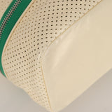 Chanel 2008 Perforated Calfskin Expandable Jumbo Flap