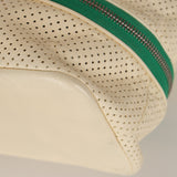 Chanel 2008 Perforated Calfskin Expandable Jumbo Flap