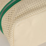 Chanel 2008 Perforated Calfskin Expandable Jumbo Flap