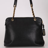 Chanel 1992 Caviar Front Pocket Tote 24K GP
