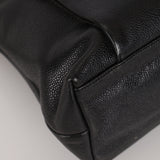 Chanel 1992 Caviar Front Pocket Tote 24K GP