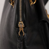 Chanel 1992 Caviar Front Pocket Tote 24K GP