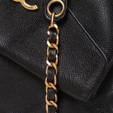 Chanel 1992 Caviar Front Pocket Tote 24K GP