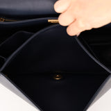 Chanel 2014 Bicolor Crocodile 'New' Medium Reverso Boy Bag BGHW