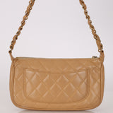 Chanel 2005 Dark Beige Caviar Timeless Pochette