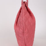 Chanel 2013 Bubblegum Pink Caviar Cocomark Drawstring Tote