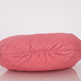 Chanel 2013 Bubblegum Pink Caviar Cocomark Drawstring Tote