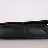 Chanel Studded CC East West Flap Black Lambskin 2008 DSHW