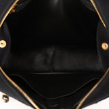 Chanel 2001 Jersey Chevron Camera Shoulder Bag w/ Pouch 24K GP