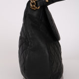 Chanel 2012 Quilted Caviar Country Chic Flap Messenger Bag BGHW