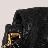 Chanel 2012 Quilted Caviar Country Chic Flap Messenger Bag BGHW