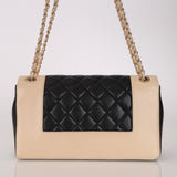 Chanel 2017 Bicolor Sheepskin Medium Mademoiselle Flap