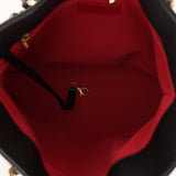 Chanel Chain Stitched Shopping Tote Black Calfskin 2021 AGHW
