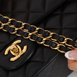 Chanel 2014 Lambskin Medium Classic Double Flap GHW