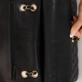Chanel 2014 Lambskin Medium Classic Double Flap GHW