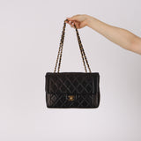 Chanel 1996 Lambskin Diana Frame Flap 24K GP