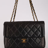 Chanel 1996 Lambskin Diana Frame Flap 24K GP