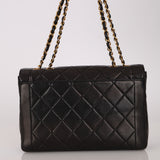 Chanel 1996 Lambskin Diana Frame Flap 24K GP