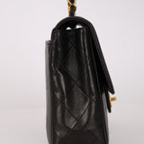 Chanel 1996 Lambskin Diana Frame Flap 24K GP