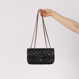 Chanel 2018 Lambskin Small CC Chic Double Flap
