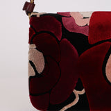 Chanel 2017 Multicolor Velvet Paris-Cosmopolite Camellia Flap